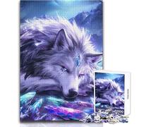 Rompecabezas para Adultos de 1000 Piezas Alpha of The Anime Wolves, Juegos relajantes, desafío difícil, Regalo para cumpleaños, tamaño 50x75cm