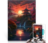 Rompecabezas para Adultos de 1000 Piezas Amanecer Tranquilo Juguetes para aliviar el estrés Toda la Familia. 75x50cm