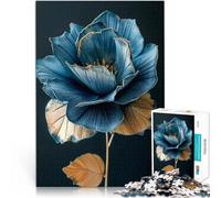 Rompecabezas para Adultos de 1000 Piezas Amante de Las Rosas Juguete Educativo Intelectual descompresor Decoración 52x38cm