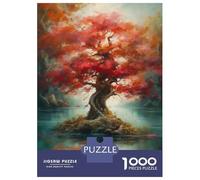 Rompecabezas para Adultos De 1000 Piezas Amazing Big Tree Rompecabezas para Adultos Juguete Decoración De Pared Corte De Precisión 38x26cm/1000pcs