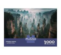Rompecabezas para Adultos De 1000 Piezas Amazing Zhangjiajie National Forest Park Rompecabezas para Adultos Juegos Familiares Arte De Pared Oferta como Regalos para Toda La Familia 38x26cm/1000pcs