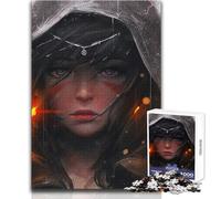 Rompecabezas para Adultos de 1000 Piezas Amazon Archer Beauty Zen, Juego Educativo Familiar, una Obra de Arte, Regalo de cumpleaños, tamaño 50x75cm