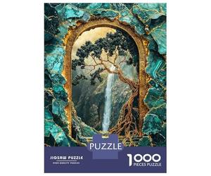Rompecabezas para Adultos De 1000 Piezas Ancient Gateway of Gold Rompecabezas para Adultos Juguetes Antiestrés Mejora La Memoria Oferta como Regalo para Toda La Familia 70x50cm/1000pcs