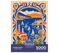 Rompecabezas para Adultos De 1000 Piezas Andalusia Travel Poster Art Deco Style Rompecabezas Antiestrés Juguetes Divertidos Y Humorísticos Actividades Divertidas En Casa, 70x50cm/1000pcs