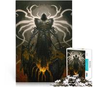 Rompecabezas para Adultos de 1000 Piezas Ángel Malvado Juego Familiar para aliviar el estrés: desafío difícil Buen Regalo 52x38cm