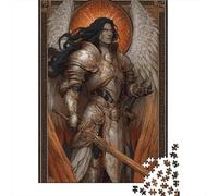 Rompecabezas para Adultos De 1000 Piezas Angel Warrior Armor Set Rompecabezas para Adultos Juego De Ingenio Decoración del Hogar Cumpleaños 38x26cm/1000pcs