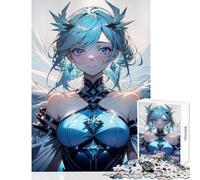 Rompecabezas para Adultos de 1000 Piezas Anime Airl Angel Part Juguete Educativo Ideas de Regalo para Juegos educativos Que mejoran el Amor en Pareja tamaño 38x26cm