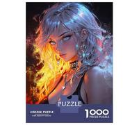 Rompecabezas para Adultos De 1000 Piezas Anime Girl Masterpiece Rompecabezas para Adultos Juguete Decoración De Pared Decoración del Hogar Regalos para Amigos Y Familiares 70x50cm/1000pcs