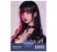 Rompecabezas para Adultos De 1000 Piezas Anime Rebel Girl Waifu Rompecabezas para Adultos Juego Familiar Análisis Y Desafío Educativo De Lógica 38x26cm/1000pcs