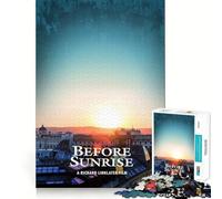 Rompecabezas para Adultos de 1000 Piezas,Antes del Amanecer,fácil de Limpiar,decoración,Juego Divertido para Pensar,Tiempo de Juego Acogedor,Regalo de cumpleaños para Aficionados (38x52cm)