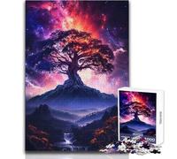 Rompecabezas para Adultos de 1000 Piezas, Árbol Antiguo de los Comienzos, Juegos Familiares, una Obra de Arte, Regalos para el Amigo Secreto, tamaño 38x52cm