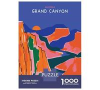 Rompecabezas para Adultos De 1000 Piezas Arizona Grand Canyon Rompecabezas para Adultos Juego De Ingenio Patrón De Ensamblaje Regalos para Amigos Y Familiares 38x26cm/1000pcs