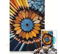 Rompecabezas para Adultos de 1000 Piezas, Armonía en el Caos, El Espectro, Juegos Familiares, decoración de Pared, con Piezas de Formas aleatorias Que encajan Perfectamente 38x26cm