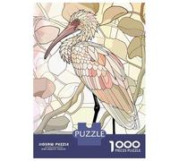 Rompecabezas para Adultos De 1000 Piezas Art Nouveau Bird on Branch Rompecabezas para Adultos Juegos Relajantes Decoración del Hogar Desafío Educativo 52x38cm/1000pcs
