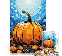 Rompecabezas para Adultos de 1000 Piezas Arte de Calabaza Juguetes de Juego para Regalo Familiar Mejorar el Amor Entre Parejas 38x26cm