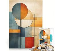 Rompecabezas para Adultos de 1000 Piezas Arte Digital Abstracto Juegos relajantes desafío difícil fortalece el Amor Entre Parejas 38x26cm