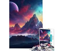 Rompecabezas para Adultos de 1000 Piezas Ascenso Cósmico Diversión en casa Reto difícil Juguetes de decoración para el hogar para Mayores de 14 años 50x75cm