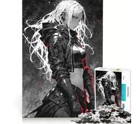 Rompecabezas para Adultos de 1000 Piezas: Asesino Oscuro, Juegos relajantes, Actividades Divertidas para Hacer en casa, fortalece el Amor Entre Parejas 38x26cm
