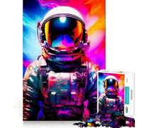 Rompecabezas para Adultos de 1000 Piezas Astronauta,Espacio,Nebulosa,Decoración,Desafío Mental,Juguete para Momentos Acogedores,Regalo de Cumpleaños Artístico (50x75cm)