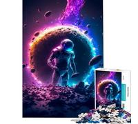 Rompecabezas para Adultos de 1000 Piezas Astronauta Muerto Juegos educativos Juguetes Juegos educativos Regalos de Amigo Invisible análisis y lógica (tamaño 50x75cm)