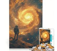 Rompecabezas para Adultos de 1000 Piezas Astronauta: Otro Planeta, Juego Educativo, Actividades Divertidas para Hacer en casa, Ideal para cumpleaños y Navidad 50x75cm