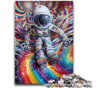 Rompecabezas para Adultos de 1000 Piezas, Astronauta, sueño, Juguetes educativos, Juegos Familiares, fomenta el Amor en Pareja, 26x38cm