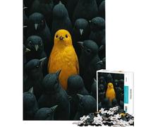 Rompecabezas para Adultos de 1000 Piezas Atrévete a ser Diferente para Juegos educativos desafíos Juguetes Juegos relajantes Alivio del estrés Regalos de cumpleaños tamaño 38x52cm