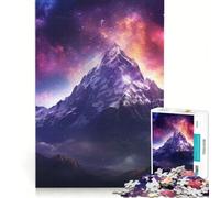 Rompecabezas para Adultos de 1000 Piezas, Aura Cósmica, Juego de ingenio, para diversión Familiar, Lista de Deseos con Papá Noel 38x52cm