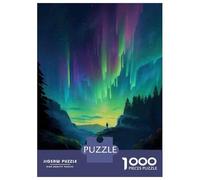 Rompecabezas para Adultos De 1000 Piezas Aurora Borealis Night Sky-3 Rompecabezas para Adolescentes Juegos Familiares Ensamblaje De Patrones Actividades Divertidas En Casa 70x50cm/1000pcs