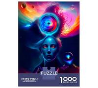 Rompecabezas para Adultos De 1000 Piezas Aurora Borealis Rompecabezas para Adultos Juego De Ingenio Regalos para Mujeres 70x50cm/1000pcs