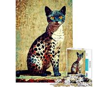 Rompecabezas para Adultos de 1000 Piezas Azure Enigma Diversión en casa un Juego de ingenio desafiante Apto para Mayores de 14 años 38x26cm