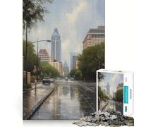 Rompecabezas para Adultos de 1000 Piezas,Barton Springs,Austin,EE UU,Premium Edge Art,Rompecabezas de lógica,Juego,Tiempo Libre,Diversión,Decoración navideña (50x75cm)