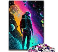 Rompecabezas para Adultos de 1000 Piezas Be Like Cosmos para Mayores de 14 años Juego de Preguntas, Actividades Divertidas en casa, Regalo de cumpleaños, Regalos de Viaje, 50x75cm
