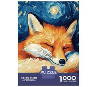 Rompecabezas para Adultos De 1000 Piezas Beagle Puppy Starry Night Rompecabezas para Adultos Juego Práctico Análisis Y Lógica Gran Regalo para Los Amantes De Los Juegos 52x38cm/1000pcs
