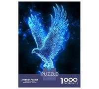 Rompecabezas para Adultos De 1000 Piezas Blue Fire Eagle Rompecabezas para Adultos Juego Práctico Corte De Precisión 70x50cm/1000pcs