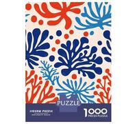Rompecabezas para Adultos De 1000 Piezas Blue Red Coral Reef Rompecabezas para Adultos Juego De Ingenio Regalos para Mujeres 52x38cm/1000pcs