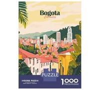Rompecabezas para Adultos De 1000 Piezas Bogota Colombia Travel Rompecabezas para Adultos Juego De Ingenio Juego Divertido Y Humorístico Juego Desafiante Regalos 70x50cm/1000pcs