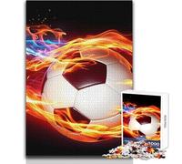 Rompecabezas para Adultos de 1000 Piezas, Bola de Fuego, Colorido, Juego Imposible, Corte de precisión, Regalo de Amigo Secreto, tamaño 50x75cm