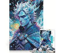 Rompecabezas para Adultos de 1000 Piezas: Boreas, el Príncipe de Hielo de los Vientos del Norte Juegos relajantes, decoración para el hogar, Regalos de cumpleaños 38x26cm