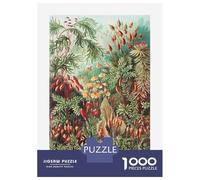 Rompecabezas para Adultos De 1000 Piezas Botanical Illustration by Ernst Haeckel Rompecabezas para Adultos Juego De Ingenio Difícil Oferta Difícil como Regalo para Toda La Familia 38x26cm/1000pcs