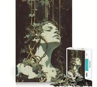 Rompecabezas para Adultos de 1000 Piezas Bound by The Roots of Time Asientos Unidos por Las raíces del Tiempo - Arte de Corte Suave - Juguete para Entrenar - Diversión - Juego - Regalo