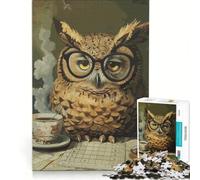 Rompecabezas para Adultos de 1000 Piezas Buenos días, café, Juegos relajantes, Actividades Divertidas en casa, con póster y Hoja de Preguntas a Juego 38x52cm