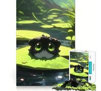 Rompecabezas para Adultos de 1000 Piezas Búho bebé en Rosa Marina,Corte Suave,Arte,Juguete para Entrenar la Mente,diversión para el Tiempo Libre,Juego de cumpleaños,Regalo (50x75cm)