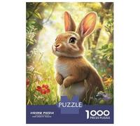 Rompecabezas para Adultos De 1000 Piezas Bunny in Bloom-7 Rompecabezas para Adultos Juego Práctico Oferta De Regalo De Cumpleaños como Regalos para Toda La Familia 38x26cm/1000pcs