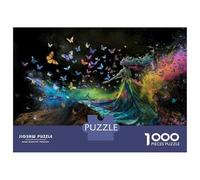 Rompecabezas para Adultos De 1000 Piezas Butterfly Dreams Dress Rompecabezas para Adultos Juego Práctico Corte De Precisión 70x50cm/1000pcs