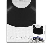 Rompecabezas para Adultos de 1000 Piezas Cada Momento Tiene una canción, Hermoso diseño, Juego, decoración Perfecta, Regalo de cumpleaños, tamaño 50x75cm