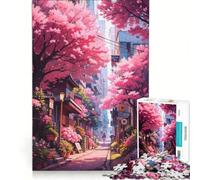 Rompecabezas para Adultos de 1000 Piezas Caminando en Soledad Juego Familiar difícil y desafiante cumpleaños 38x26cm