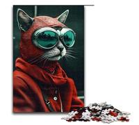 Rompecabezas para Adultos de 1000 Piezas: Caperucita Roja, Gato. Cada Pieza es única. Juego desafiante y Divertido para Toda la Familia. 1000 Piezas.