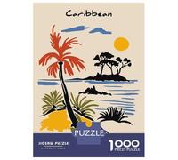 Rompecabezas para Adultos De 1000 Piezas Caribbean, The Bahamas Travel Rompecabezas Juego De Ingenio Aliviador del Estrés Difícil Y Desafiante 70x50cm/1000pcs