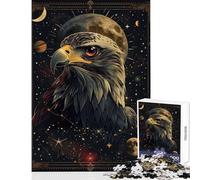 Rompecabezas para Adultos de 1000 Piezas Cartas del Tarot Mighty Eagle Juguete para decoración de Pared Regalo de cumpleaños Juego práctico con Piezas de Formas aleatorias Totalmente entrelazadas